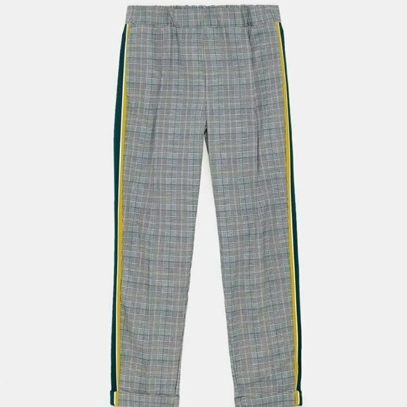 Zara Trafaluc Collection Plaid Trousers - Picture 5 of 7